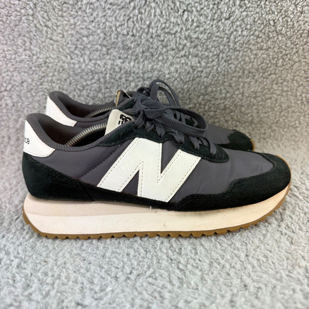 New Balance 237 Womens size 7.5 Black Grey WS237NB Athletic Retro Running Shoes